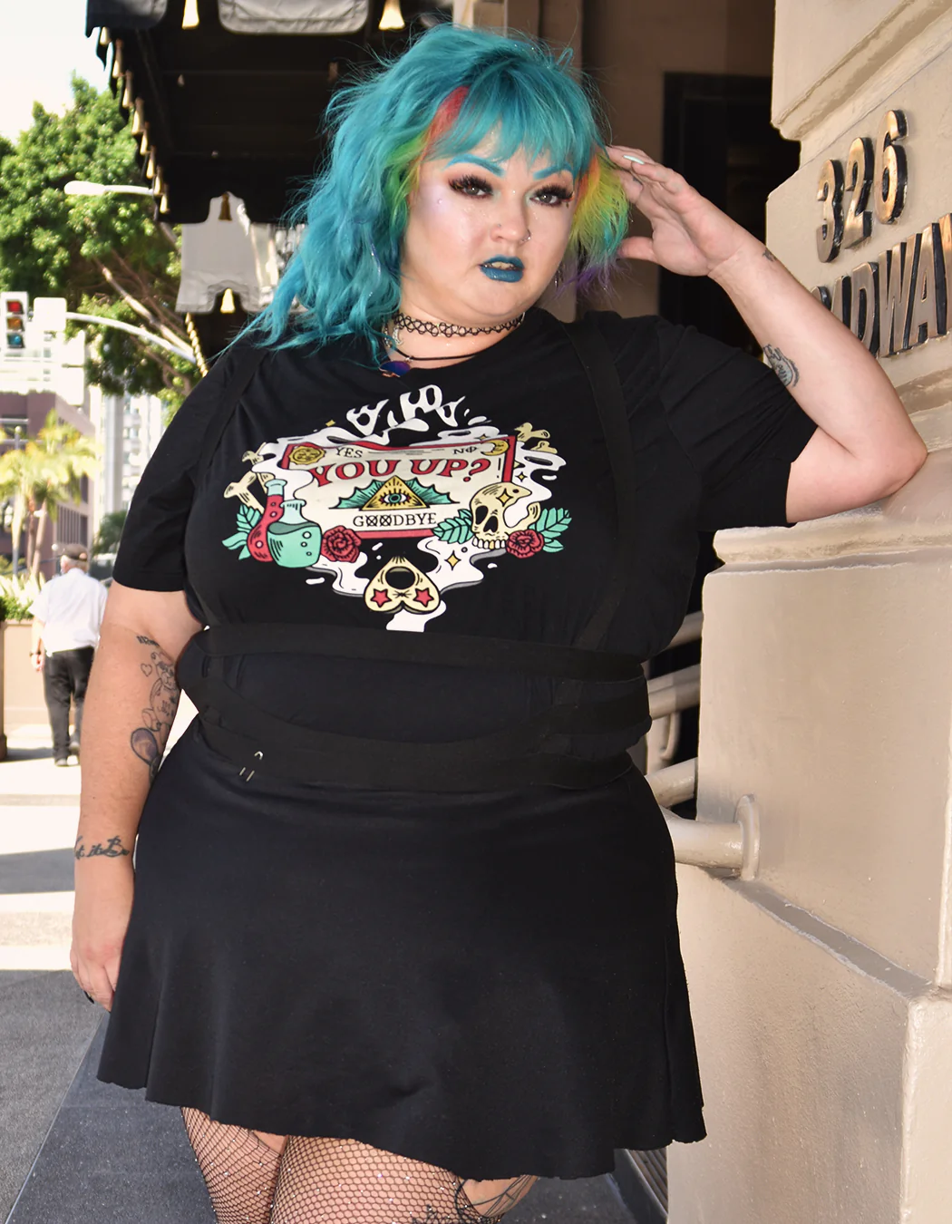 You Up Ouija Board: Spooky Graphic Tee - Image 3